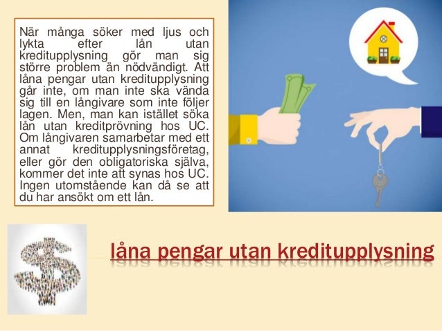 låna pengar utan kreditvärdighet låna pengar utan kreditvärdighet